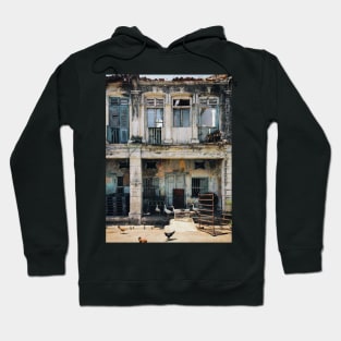 Decaying Colonial Building Hoodie